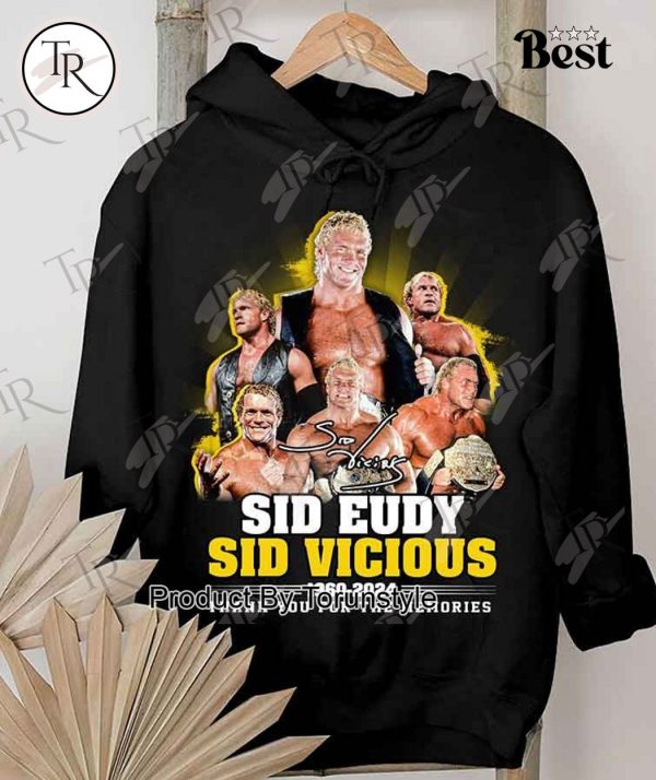 Sid Eudy Sid Vicious 1960-2024 Thank You For The Memories T-Shirt