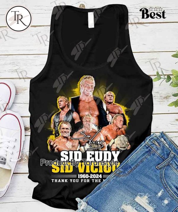 Sid Eudy Sid Vicious 1960-2024 Thank You For The Memories T-Shirt