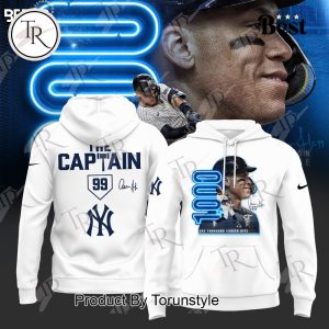 Aaron Judge One Thousand Career Hits The Captian Hoodie – Blue