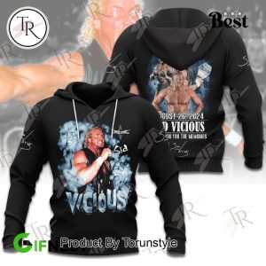 Sid Vicious Ruler Of The World Thank You For The Memories Hoodie