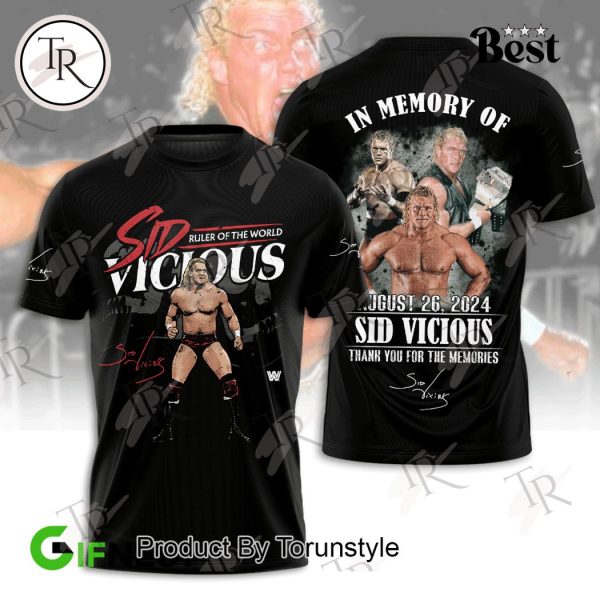 Sid Vicious Ruler Of The World Thank You For The Memories Hoodie