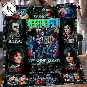 Beetlejuice Beetlejuice 36th Anniversary 1988-2024 Thank You For The Memories T-Shirt