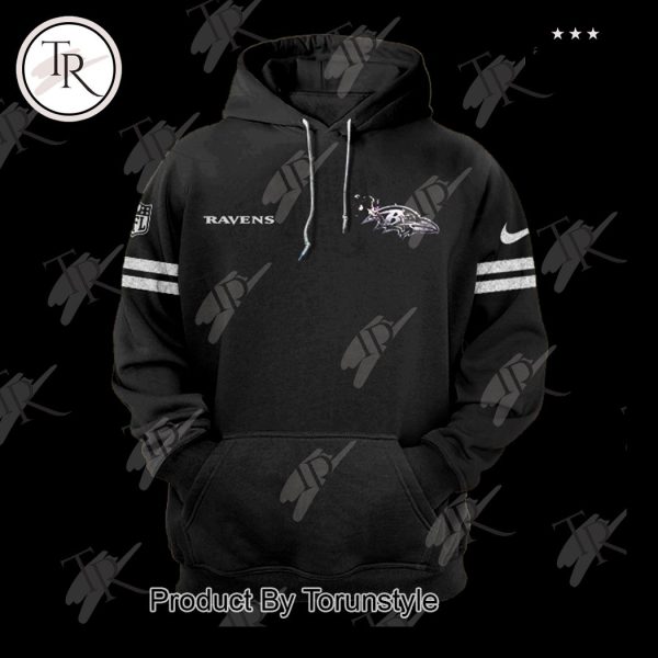 Baltimore Ravens The Uprising Begins 2024 Hoodie – Black