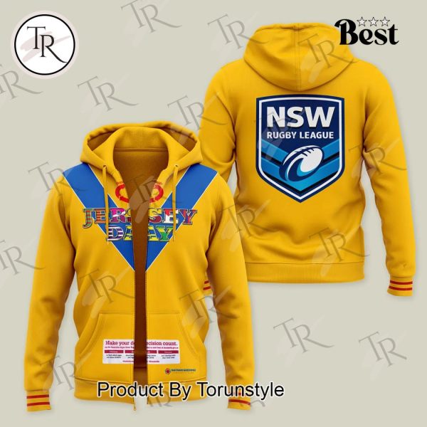 NSW Blues Jersey Day 2024 Hoodie