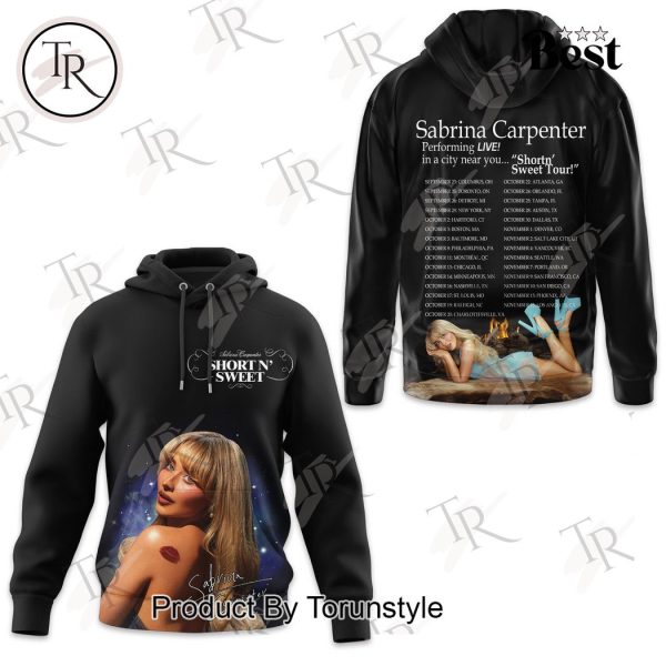 Sabrina Carpenter Short n’ Sweet Tour Hoodie