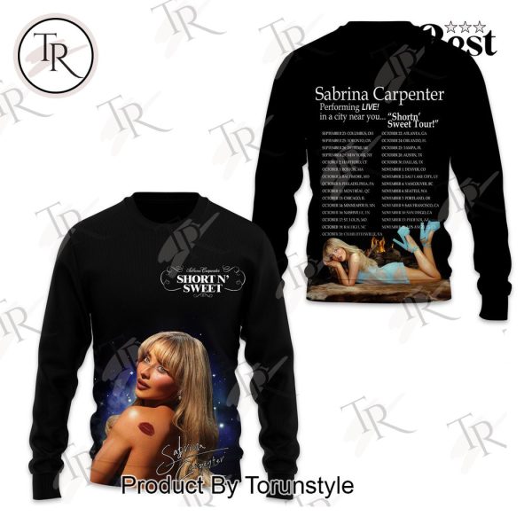 Sabrina Carpenter Short n’ Sweet Tour Hoodie