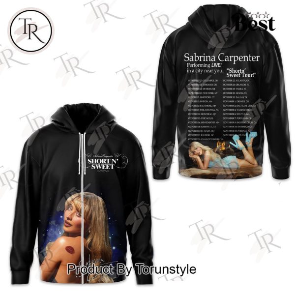 Sabrina Carpenter Short n’ Sweet Tour Hoodie