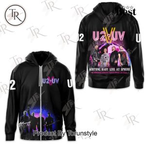 U2 UV Achtung Baby Live At Sphere An Immersive Concert Film At Sphere Las Vegas Hoodie