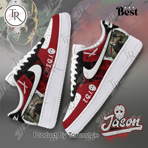 Jason Voorhees TGI Air Force 1 Sneaker