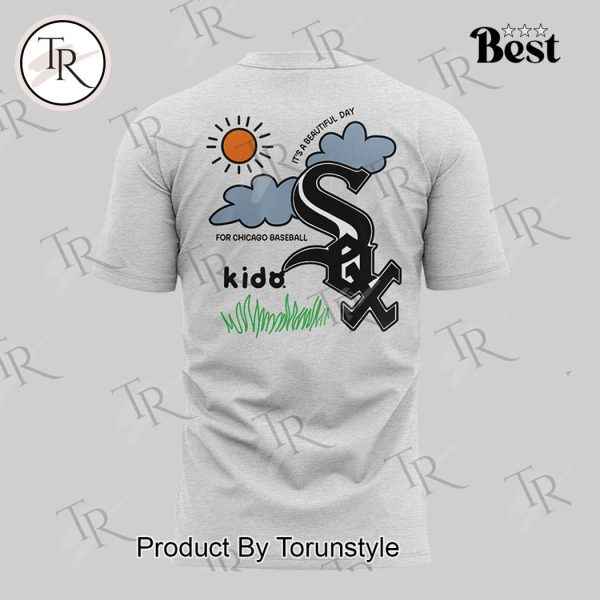 Chicago White Sox It’s A Beautiful Day For Chicago Baseball Kid Hoodie – Grey