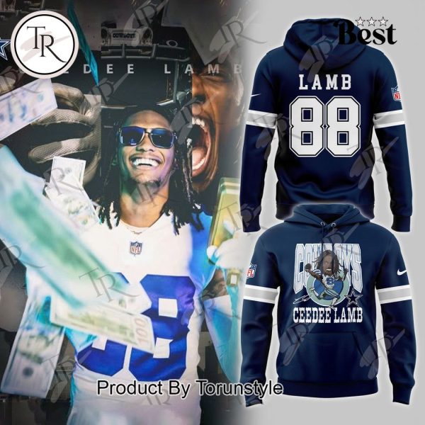 Dallas Cowboys Ceedee Lamb Hoodie, Longpants, Cap