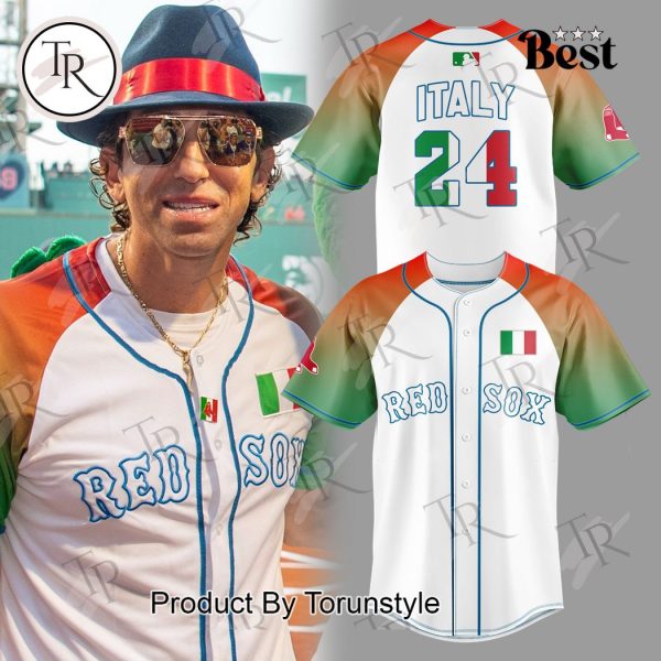 Boston Red Sox Italian Celebration Night Baseball Jersey