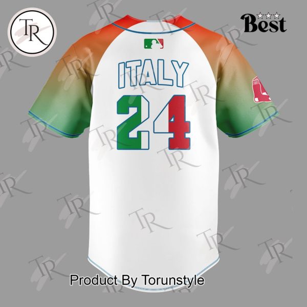 Boston Red Sox Italian Celebration Night Baseball Jersey