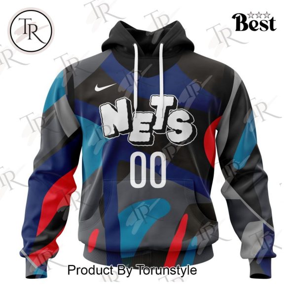 NBA Brooklyn Nets Personalized City Edition 2024 Kits Hoodie