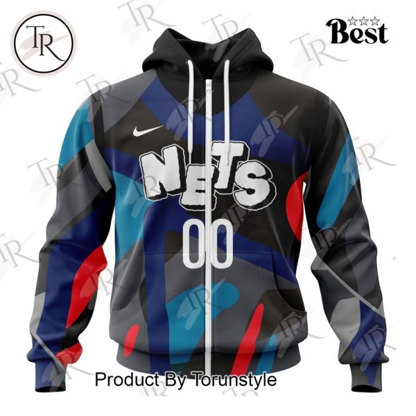 NBA Brooklyn Nets Personalized City Edition 2024 Kits Hoodie