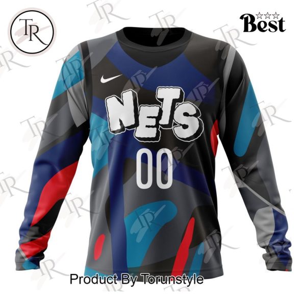 NBA Brooklyn Nets Personalized City Edition 2024 Kits Hoodie