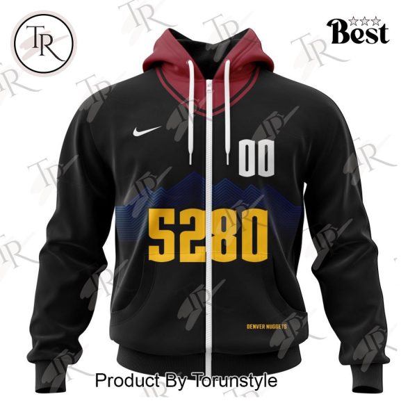 NBA Denver Nuggets Personalized City Edition 2024 Kits Hoodie