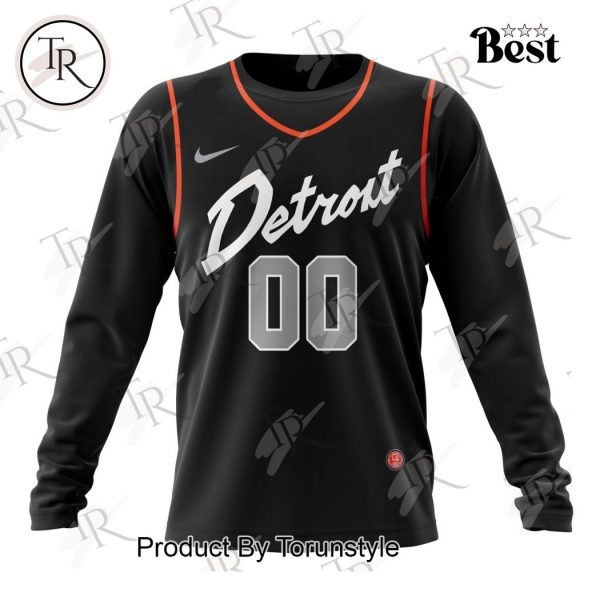 NBA Detroit Pistons Personalized City Edition 2024 Kits Hoodie