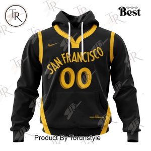 NBA Golden State Warriors Special Realistic Team Logo Design Hoodie