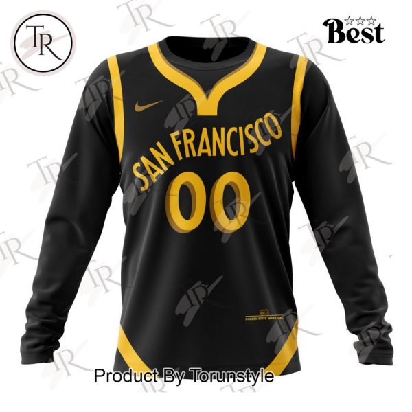 NBA Golden State Warriors Personalized City Edition 2024 Kits Hoodie