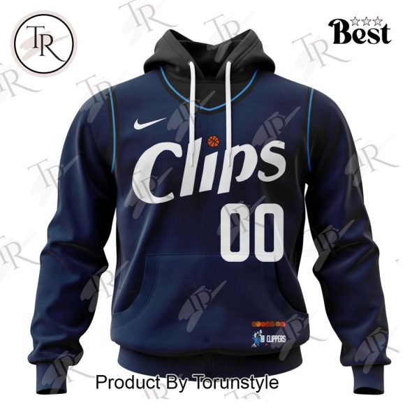 NBA Los Angeles Clippers Personalized City Edition 2024 Kits Hoodie