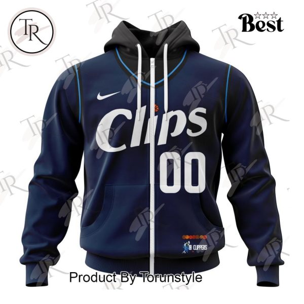 NBA Los Angeles Clippers Personalized City Edition 2024 Kits Hoodie