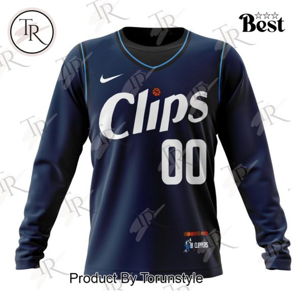 NBA Los Angeles Clippers Personalized City Edition 2024 Kits Hoodie