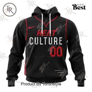 NBA Miami Heat Personalized 2025 Association Kits Hoodie