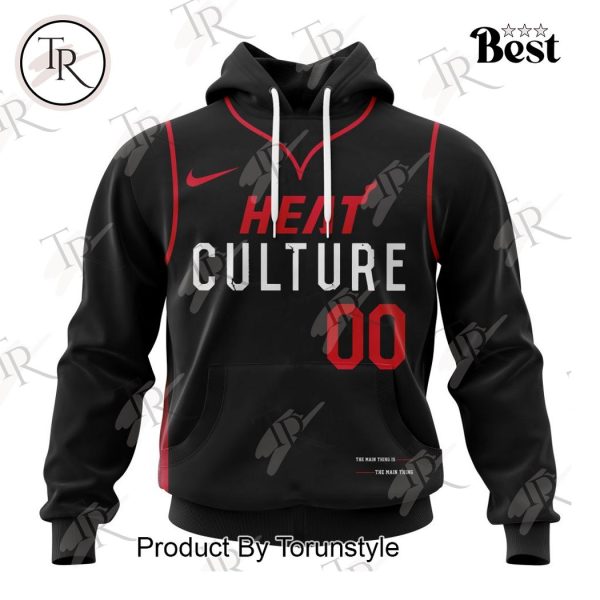 NBA Miami Heat Personalized City Edition 2024 Kits Hoodie