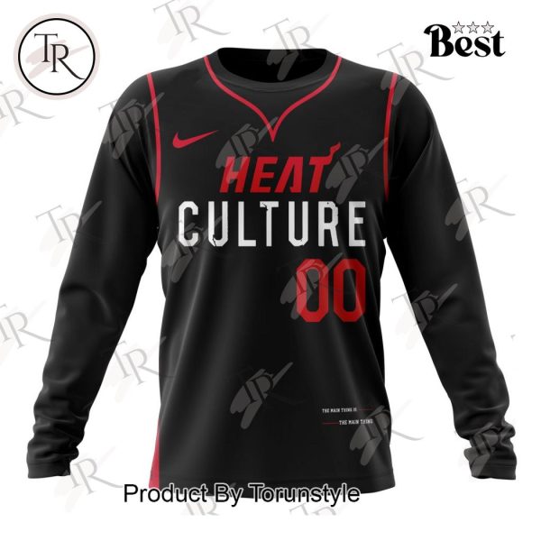 NBA Miami Heat Personalized City Edition 2024 Kits Hoodie