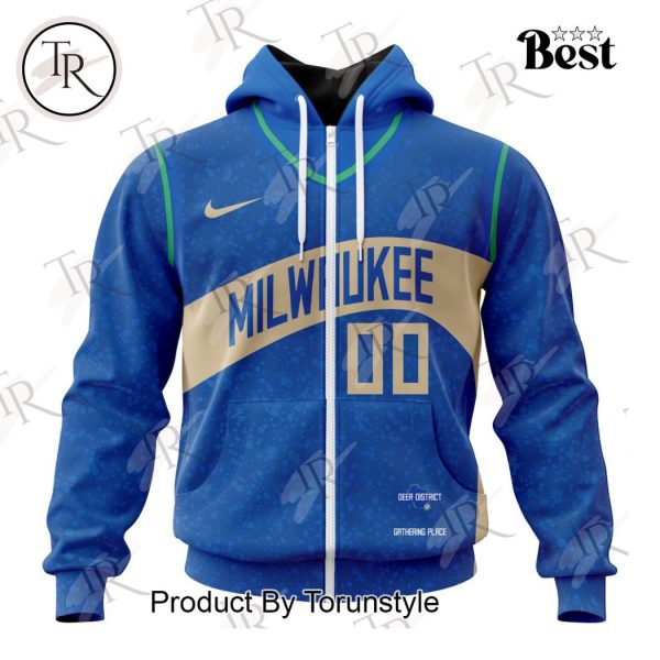 NBA Milwaukee Bucks Personalized City Edition 2024 Kits Hoodie