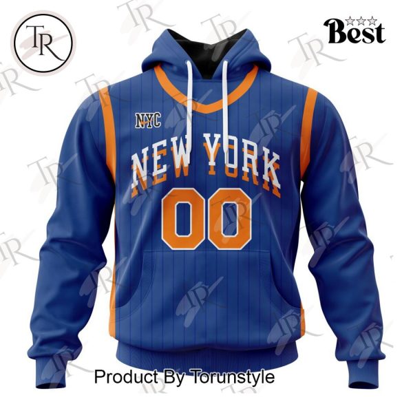 NBA New York Knicks Personalized City Edition 2024 Kits Hoodie