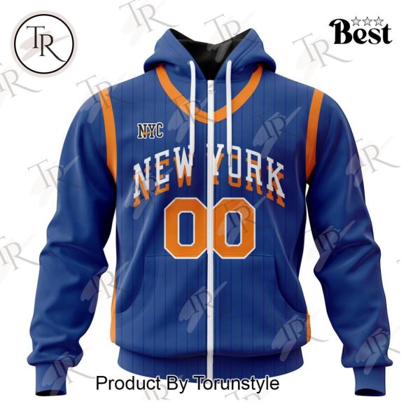 NBA New York Knicks Personalized City Edition 2024 Kits Hoodie