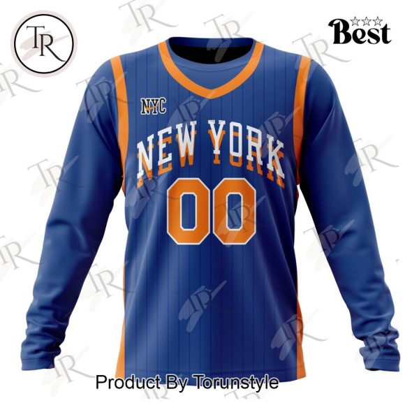 NBA New York Knicks Personalized City Edition 2024 Kits Hoodie