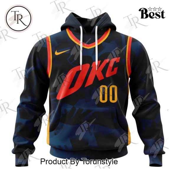 NBA Oklahoma City Thunder Personalized City Edition 2024 Kits Hoodie