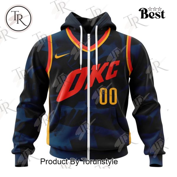 NBA Oklahoma City Thunder Personalized City Edition 2024 Kits Hoodie