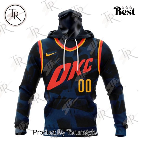 NBA Oklahoma City Thunder Personalized City Edition 2024 Kits Hoodie