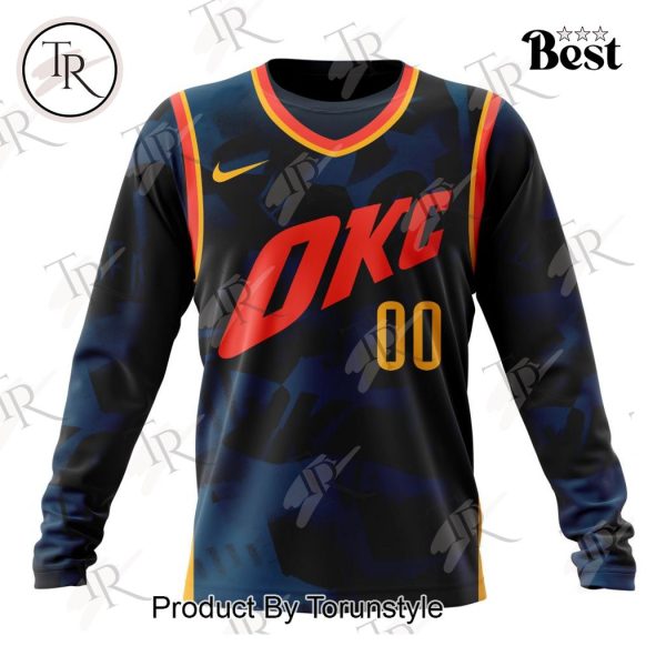 NBA Oklahoma City Thunder Personalized City Edition 2024 Kits Hoodie