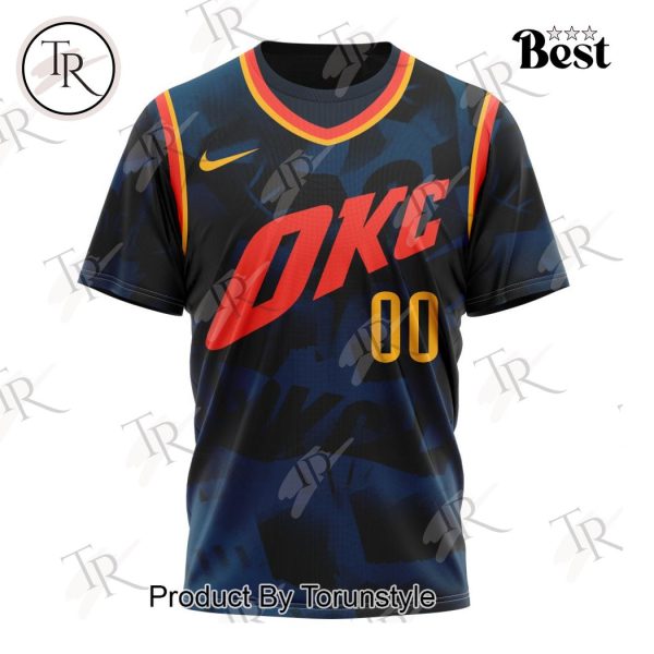 NBA Oklahoma City Thunder Personalized City Edition 2024 Kits Hoodie