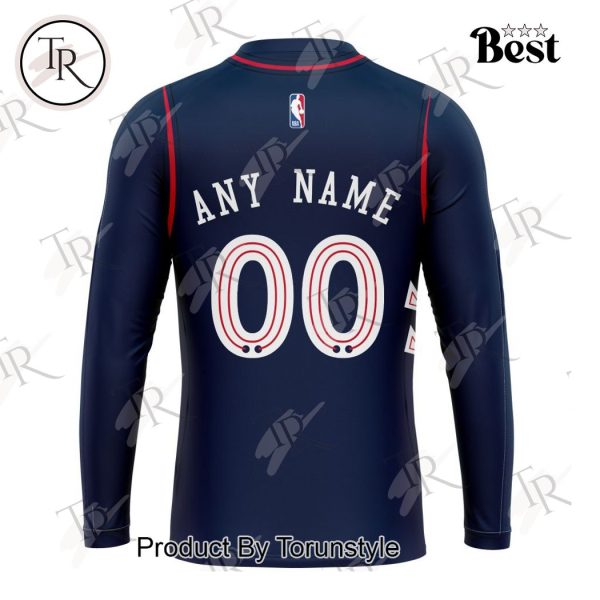 NBA Philadelphia 76ers Personalized City Edition 2024 Kits Hoodie