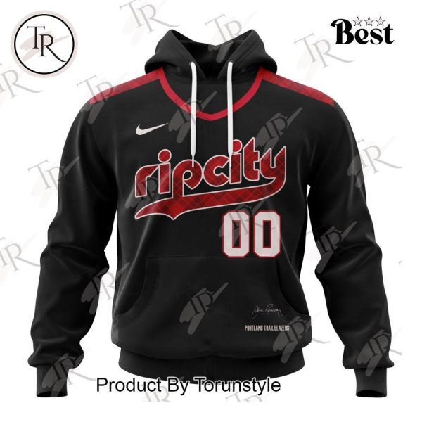 NBA Portland Trail Blazers Personalized City Edition 2024 Kits Hoodie