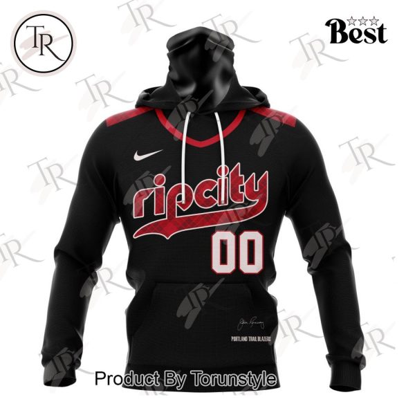 NBA Portland Trail Blazers Personalized City Edition 2024 Kits Hoodie