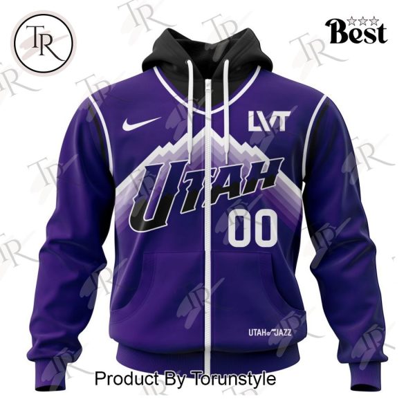 NBA Utah Jazz Personalized City Edition 2024 Kits Hoodie