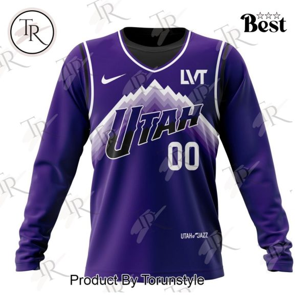 NBA Utah Jazz Personalized City Edition 2024 Kits Hoodie