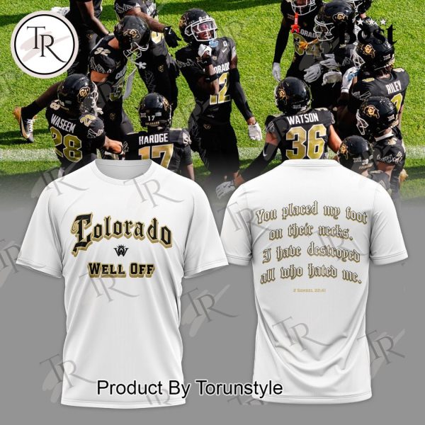 Colorado Buffaloes Well Off T-Shirt