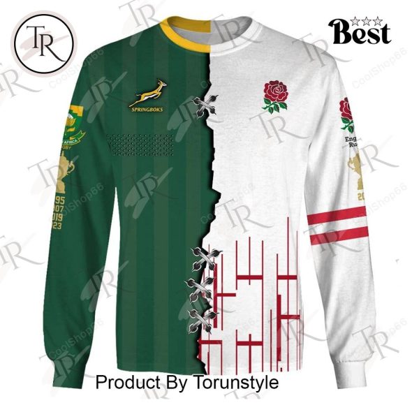 Red Roses x Springboks Hoodie