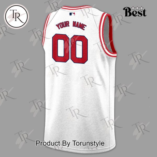 Boston Red Sox Celtics Day Custom Basketball Jersey