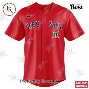 Boston Red Sox One Piece Night Custom Baseball Jersey