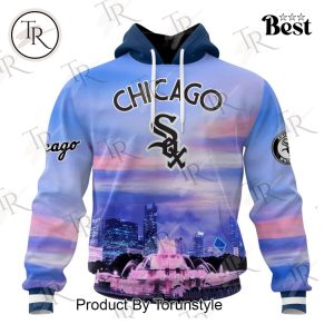 MLB Chicago White Sox Special Cityscape Design Hoodie