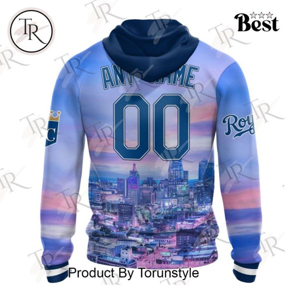 MLB Kansas City Royals Special Cityscape Design Hoodie